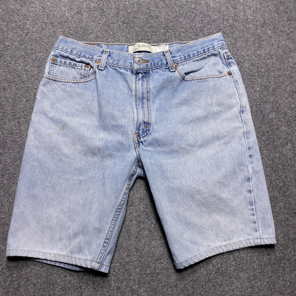Levi's Blue Jean Shorts Relaxed Fit Stonewashed